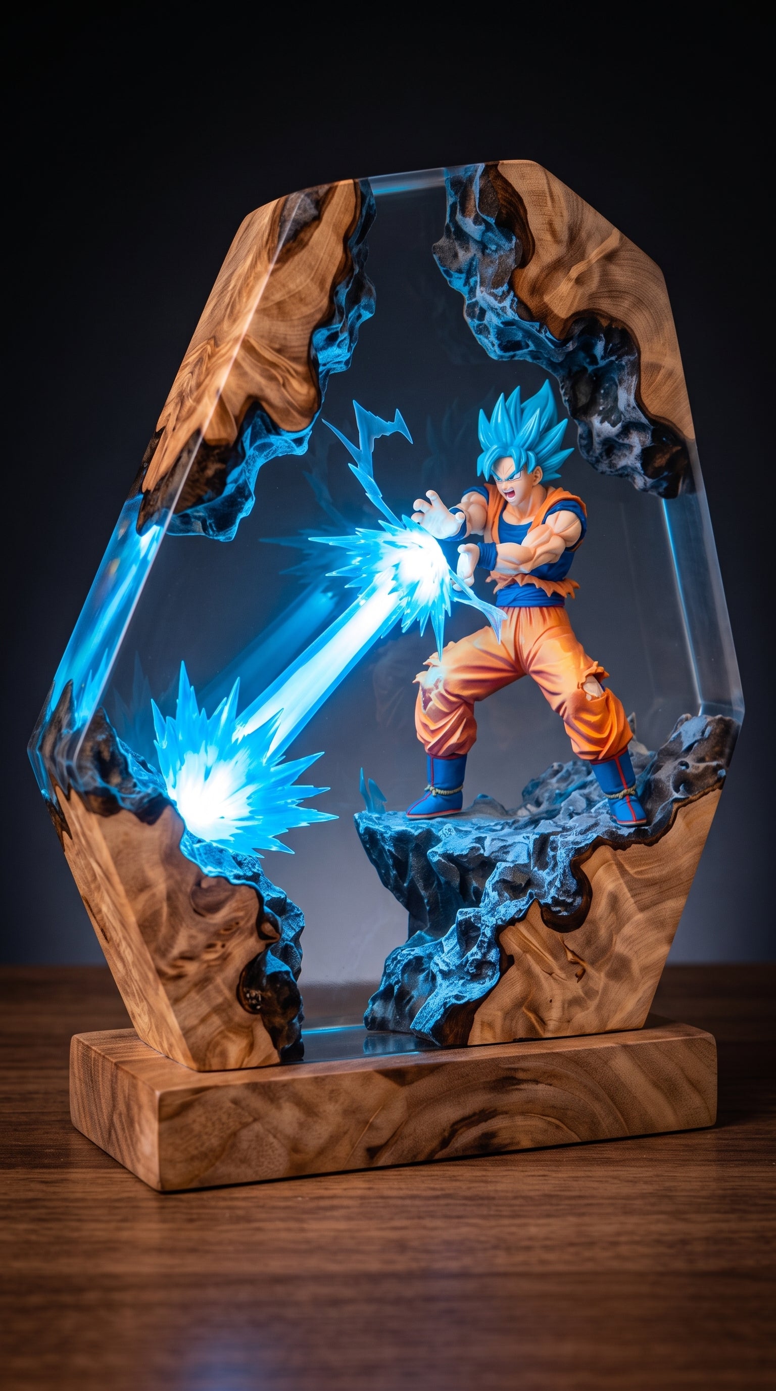 Lampe en Résine Goku
